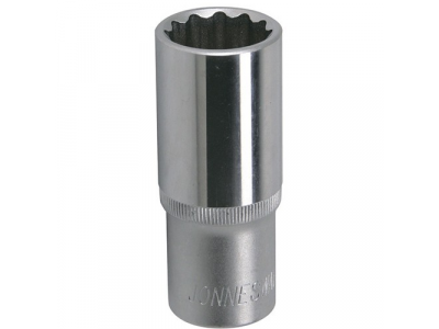 Головка торцевая глубокая 12-гранная 1/2"DR 29 мм., S04HD4729 JONNESWAY