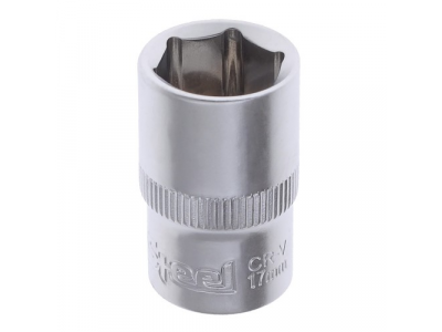 головка торцевая 6-гранная 1/2dr. 17мм от AV STEEL головка торцевая 6-гранная 1/2dr. 17мм