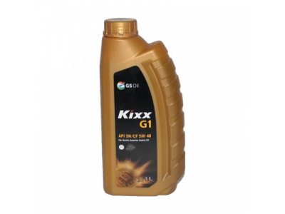 Моторное масло Kixx G1 5W40 SN, 1л
